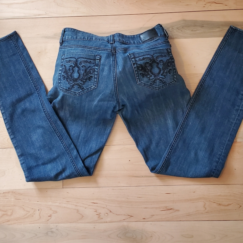 Buffalo David Bitton Women's Dark Blue Skinny Jeans